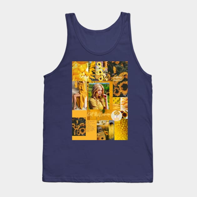 Katherine McNamara - Glowing in Sunshine Tank Top by BeCreativeArts